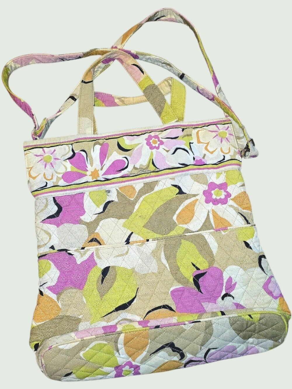 Vera Bradley Floral Vintage Tote Bag